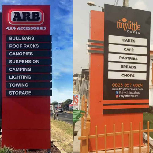 Pylon Sign Board